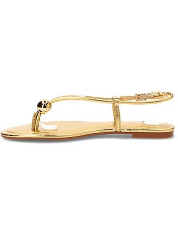Sandalia Diario Mujer Suela Plana - Luna Trend