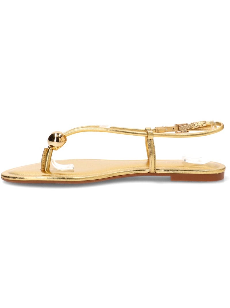 Sandalia Diario Mujer Suela Plana - Luna Trend Oro - Kiabi