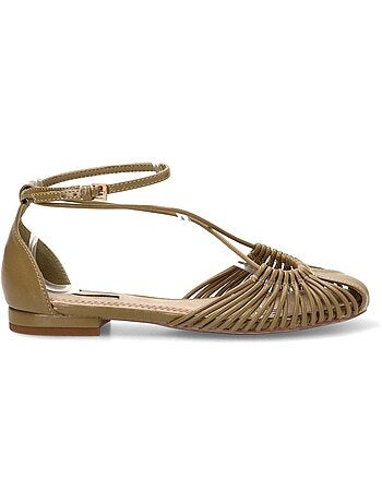 Sandalia Diario Mujer Suela Plana - Luna Trend