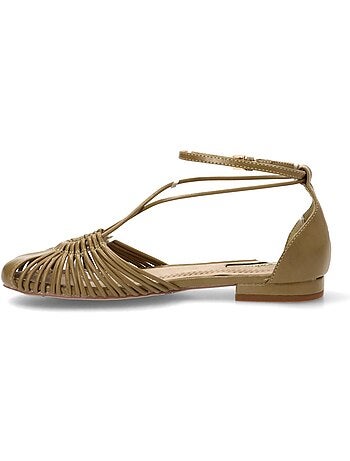 Sandalia Diario Mujer Suela Plana - Luna Trend