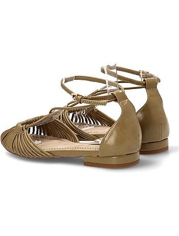 Sandalia Diario Mujer Suela Plana - Luna Trend