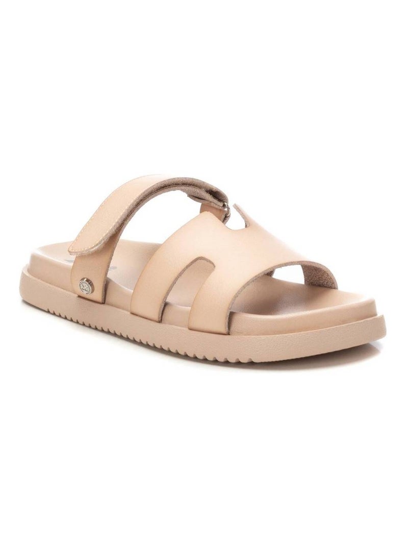 Sandalia Diario Mujer Suela Plana - Modelo 144136 Beige - Kiabi