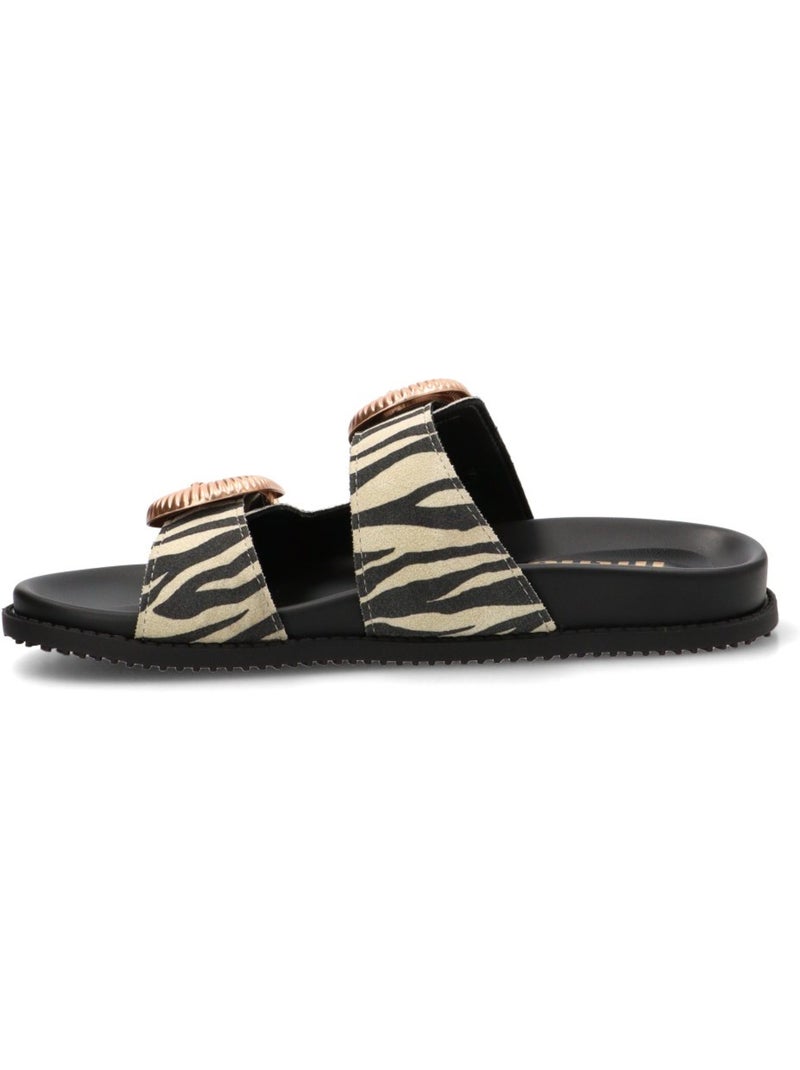 Sandalia Diario Mujer Suela Plana - Mustang Multicolor - Kiabi