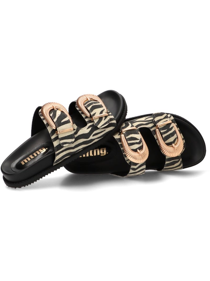 Sandalia Diario Mujer Suela Plana - Mustang Multicolor - Kiabi