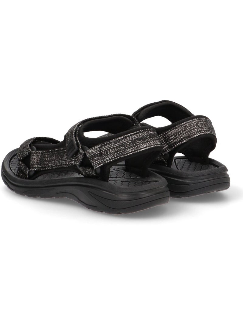 Sandalia Diario Mujer Suela Plana - Mustang Negro - Kiabi