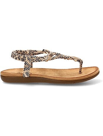 Sandalia Diario Mujer Suela Plana - Stay