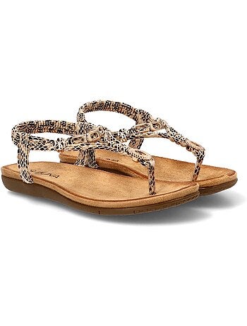 Sandalia Diario Mujer Suela Plana - Stay