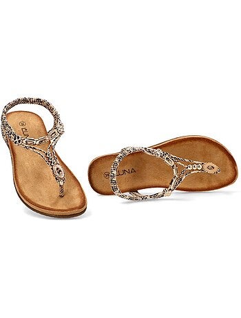 Sandalia Diario Mujer Suela Plana - Stay