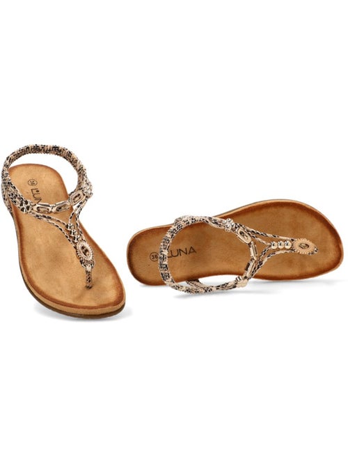 Sandalia Diario Mujer Suela Plana - Stay - Kiabi