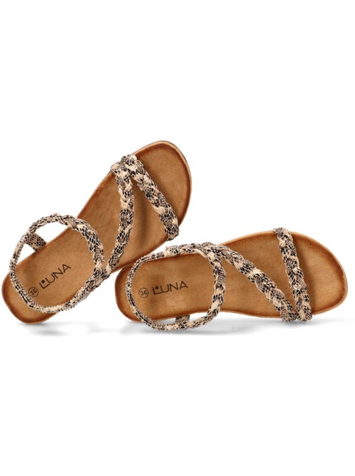 Sandalia Diario Mujer Suela Plana - Stay - Kiabi