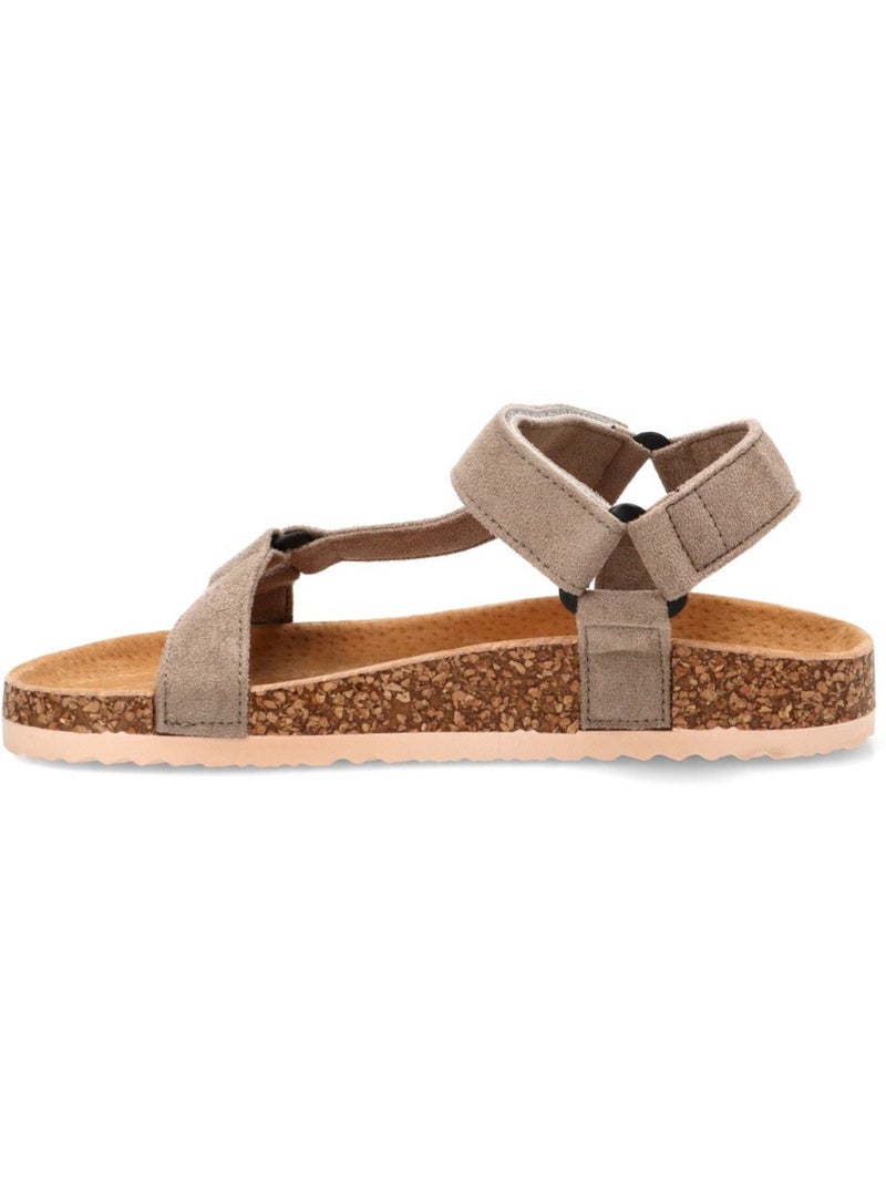 Sandalia Diario Mujer Suela Plana - Stay Beige - Kiabi