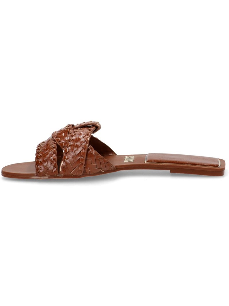 Sandalia Diario Mujer Suela Plana - Stay Camel - Kiabi