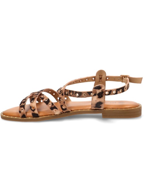 Sandalia Diario Mujer Suela Plana - Stay - Kiabi Sandalia Diario Mujer Suela Plana - Stay - Kiabi
