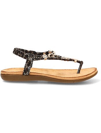 Sandalia Diario Mujer Suela Plana - Stay