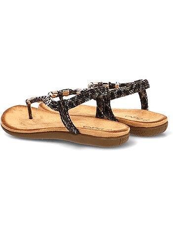 Sandalia Diario Mujer Suela Plana - Stay