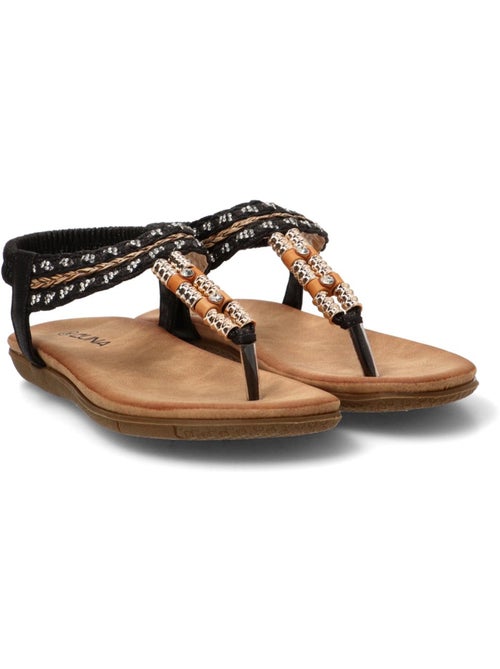 Sandalia Diario Mujer Suela Plana - Stay - Kiabi