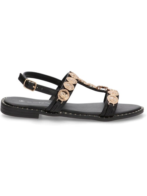 Sandalia Diario Mujer Suela Plana - Stay - Kiabi Sandalia Diario Mujer Suela Plana - Stay - Kiabi
