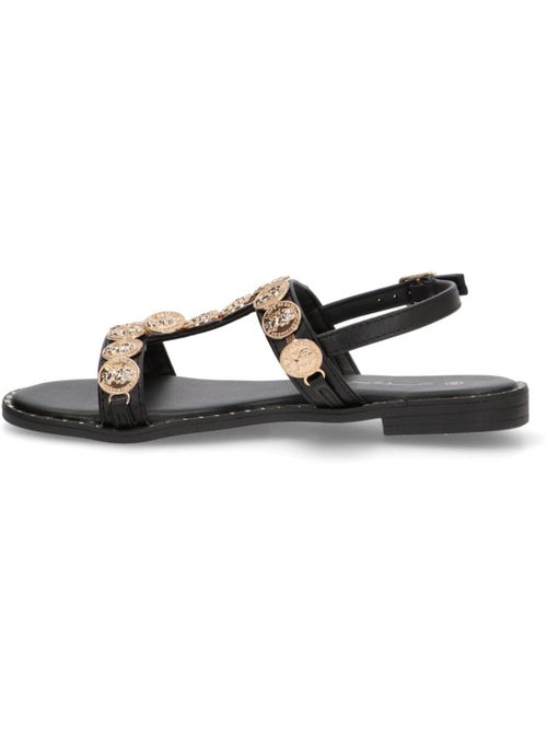 Sandalia Diario Mujer Suela Plana - Stay - Kiabi Sandalia Diario Mujer Suela Plana - Stay - Kiabi