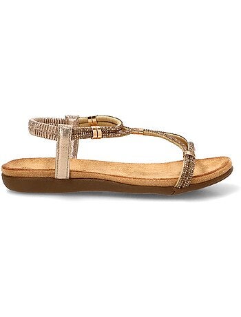 Sandalia Diario Mujer Suela Plana - Stay