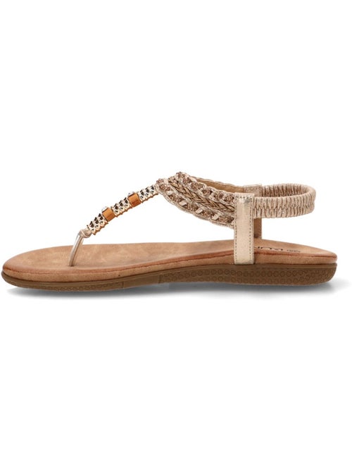 Sandalia Diario Mujer Suela Plana - Stay - Kiabi Sandalia Diario Mujer Suela Plana - Stay - Kiabi