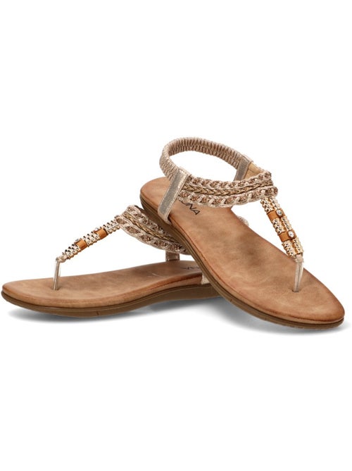 Sandalia Diario Mujer Suela Plana - Stay - Kiabi Sandalia Diario Mujer Suela Plana - Stay - Kiabi