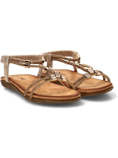 Sandalia Diario Mujer Suela Plana - Stay - Kiabi Sandalia Diario Mujer Suela Plana - Stay - Kiabi