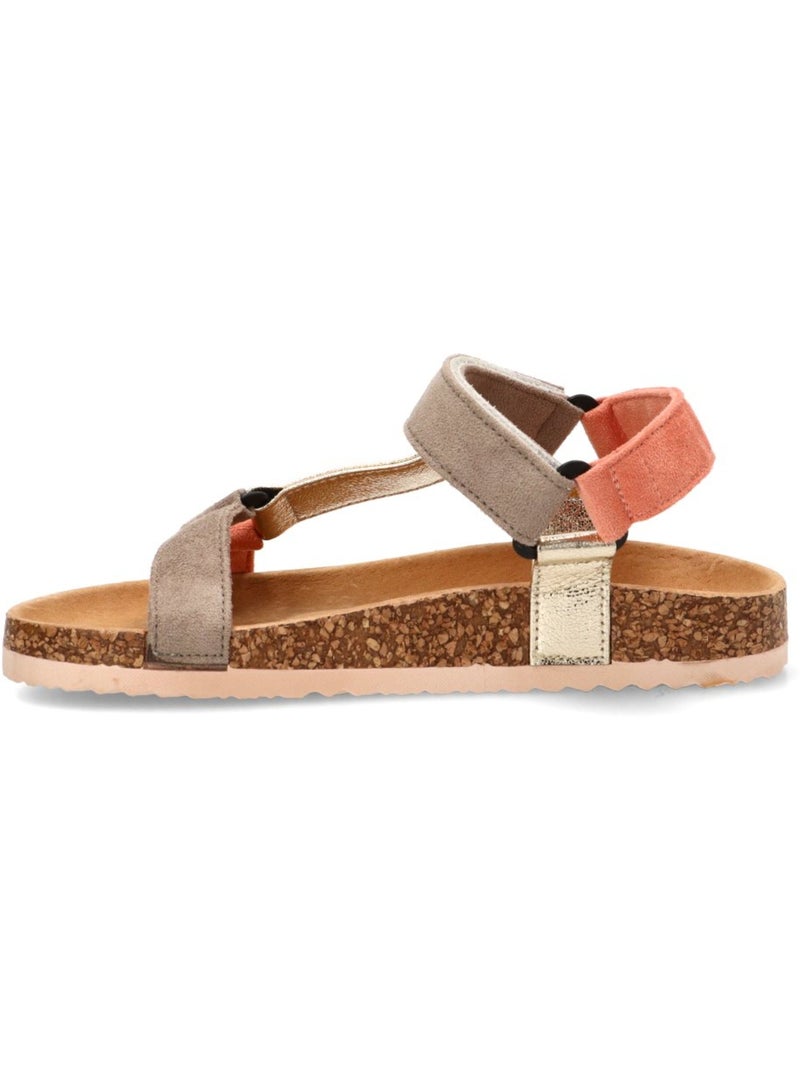Sandalia Diario Mujer Suela Plana - Stay Oro - Kiabi