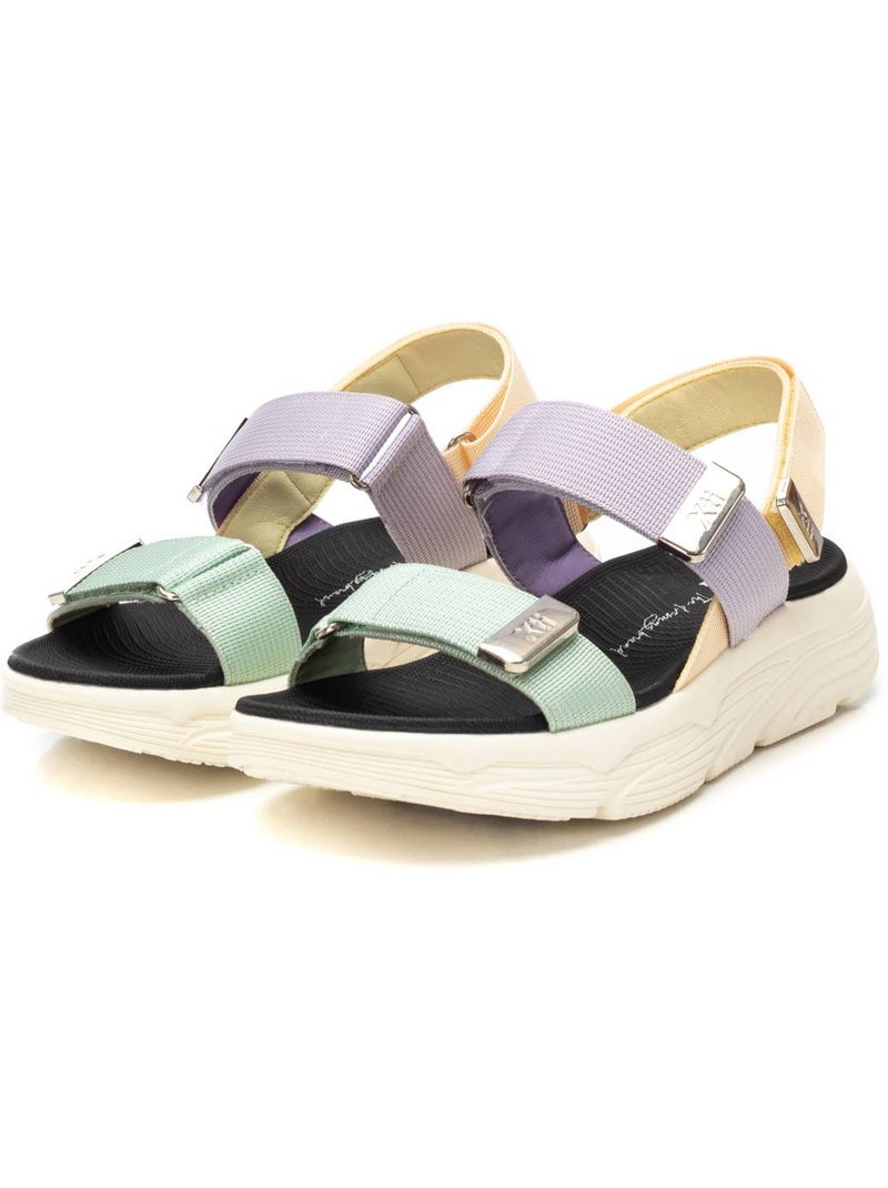 Sandalia Diario Mujer Suela Plana - Xti Azul agua - Kiabi