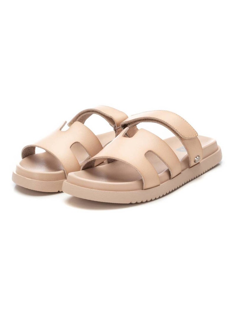 Sandalia Diario Mujer Suela Plana - Xti Beige - Kiabi