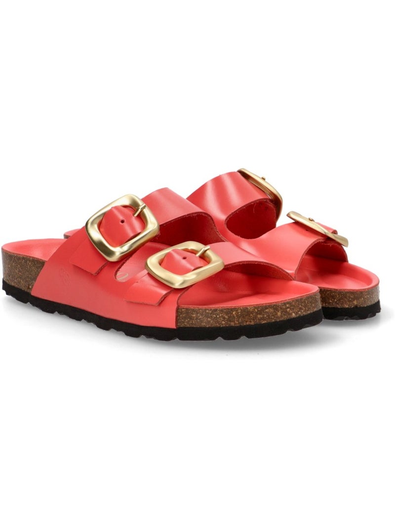 Sandalia Diario Mujer Suela Plana - Yokono Coral - Kiabi