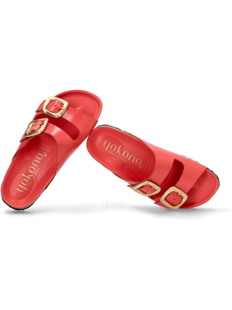 Sandalia Diario Mujer Suela Plana - Yokono Coral - Kiabi