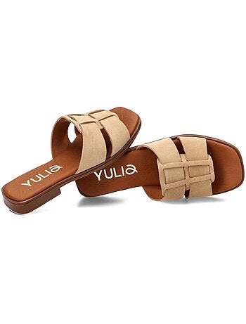 Sandalia diario mujer suela plana - yulia