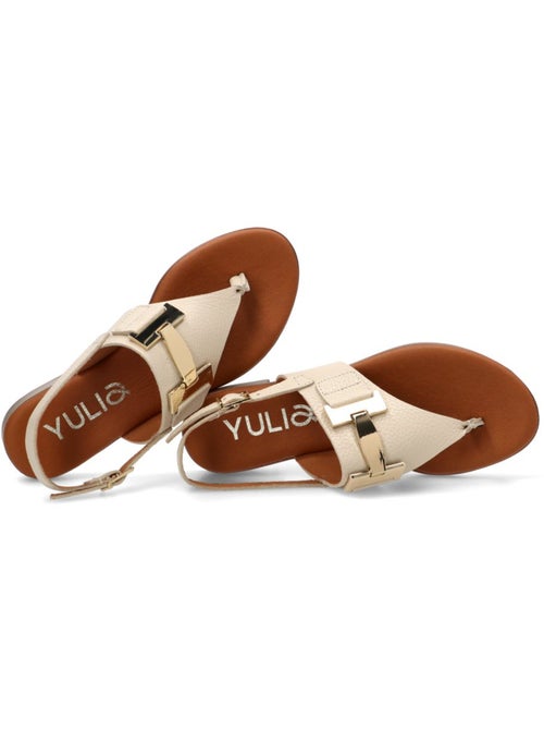 Sandalia diario mujer suela plana - yulia - Kiabi Sandalia diario mujer suela plana - yulia - Kiabi