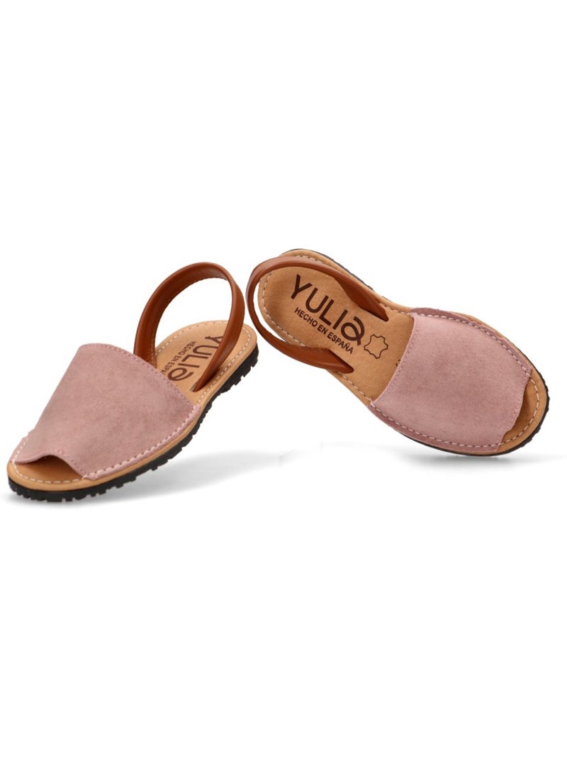 Sandalia diario mujer suela plana - yulia bu Rosa - Kiabi