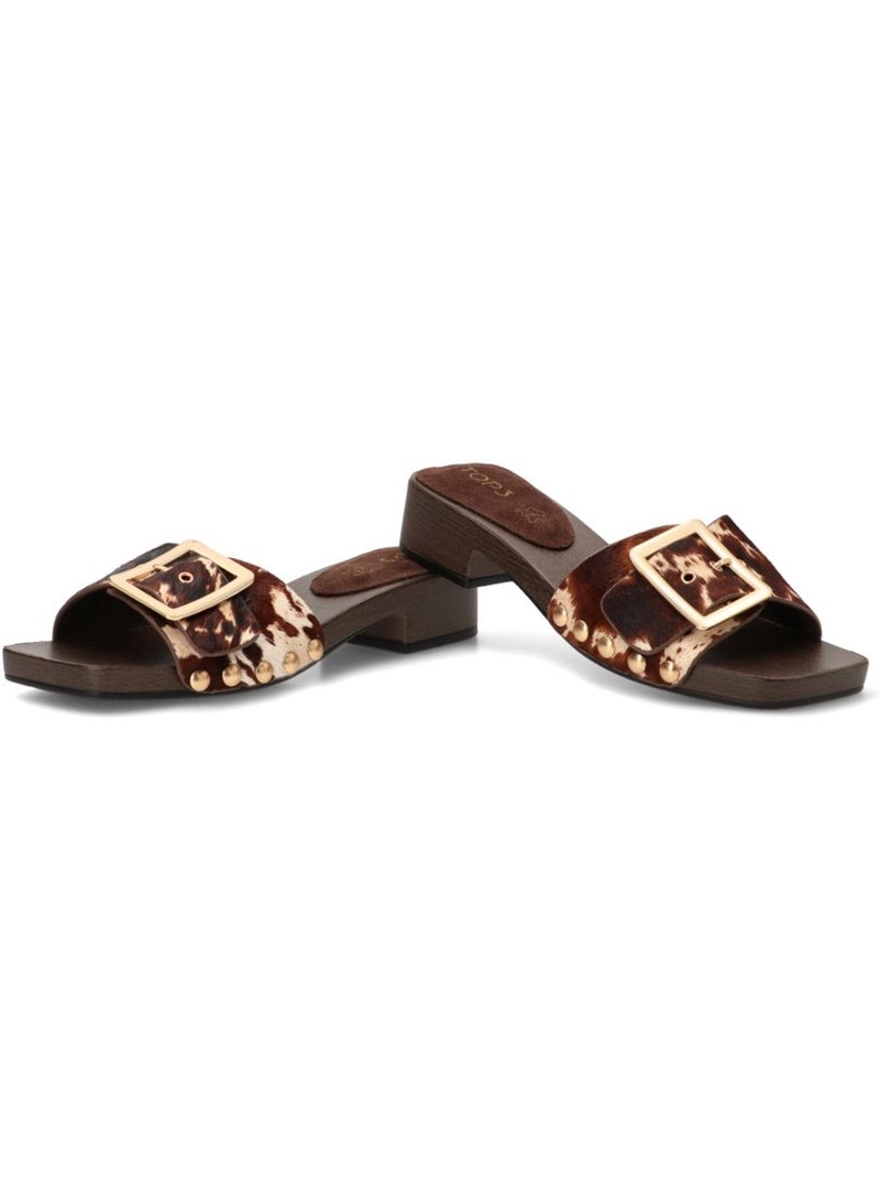 Sandalia Diario Mujer Tacón Medio - Top3 Multicolor - Kiabi