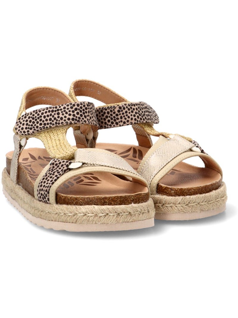 Sandalia Diario Niña Suela Doble - Mustang Kids Beige - Kiabi