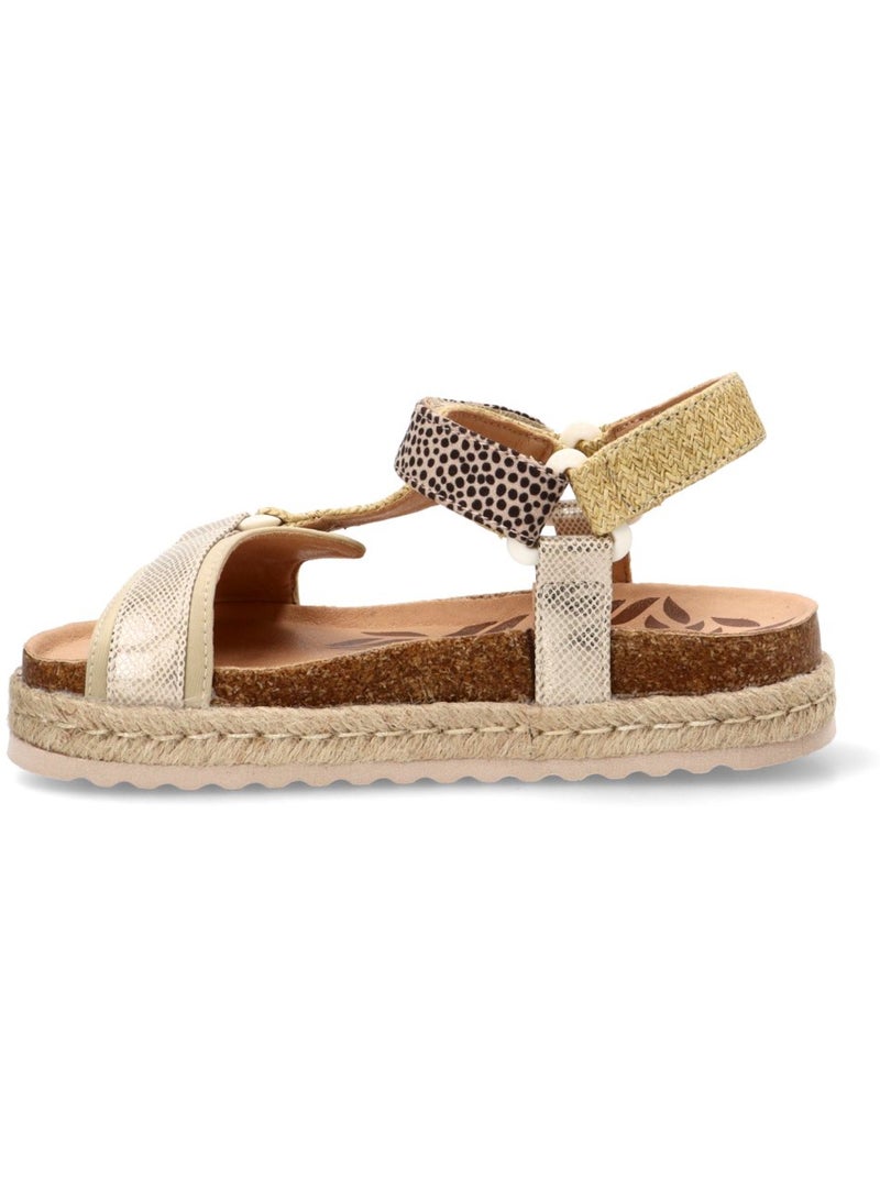 Sandalia Diario Niña Suela Doble - Mustang Kids Beige - Kiabi