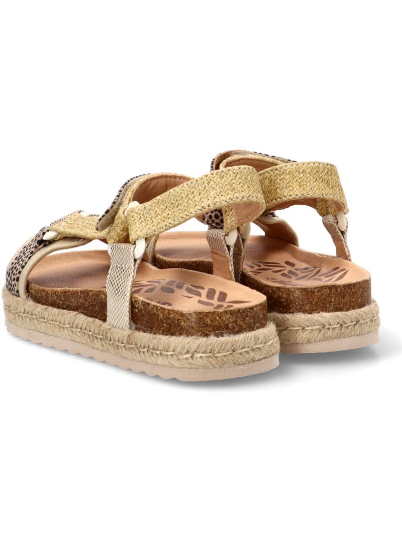 Sandalia Diario Niña Suela Doble - Mustang Kids Beige - Kiabi