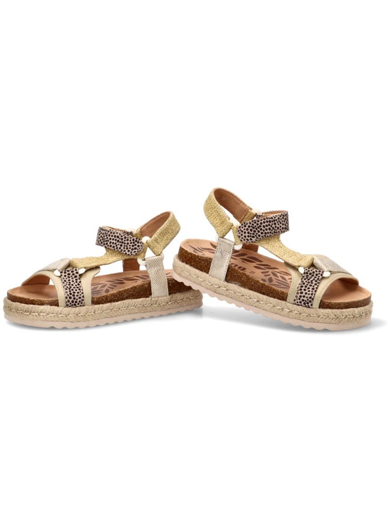 Sandalia Diario Niña Suela Doble - Mustang Kids Beige - Kiabi