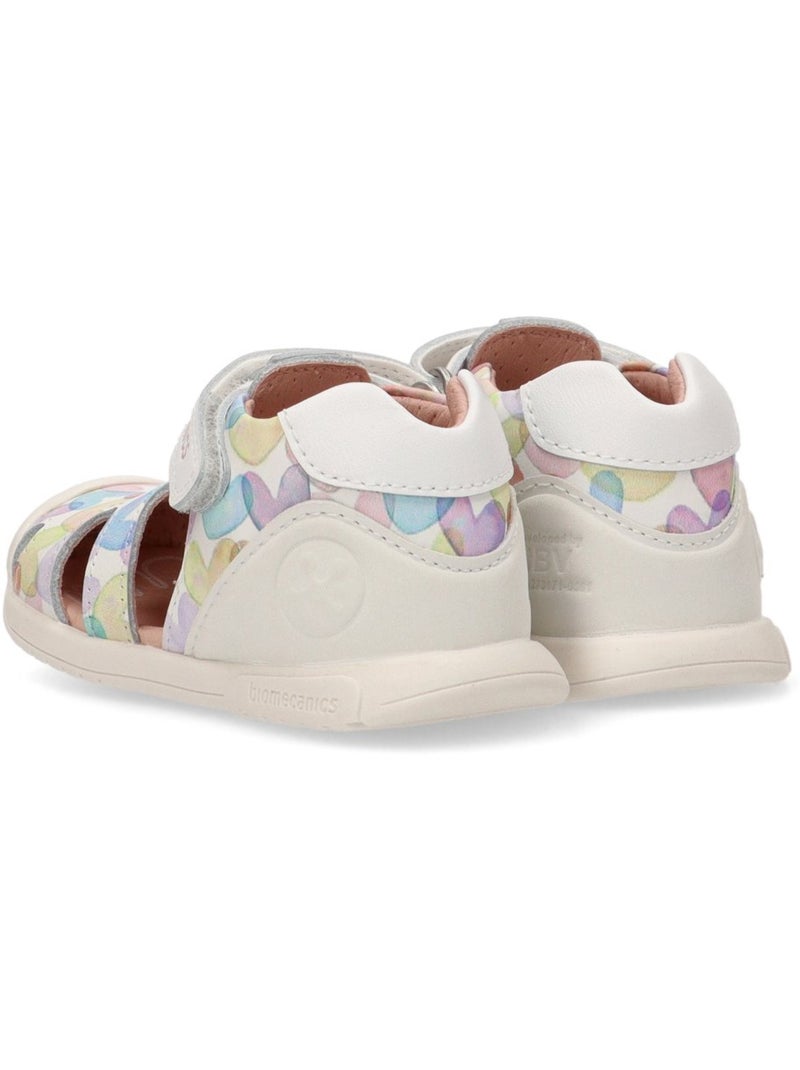 Sandalia Diario Niña Suela Plana - Biomecanics Blanco - Kiabi