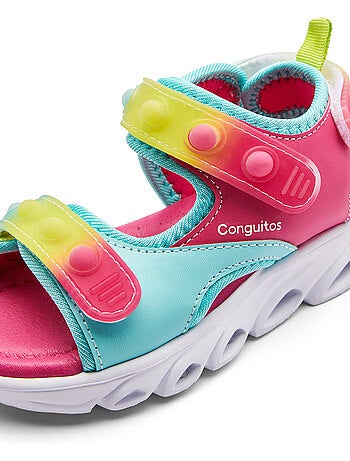 Sandalias conguitos luces
