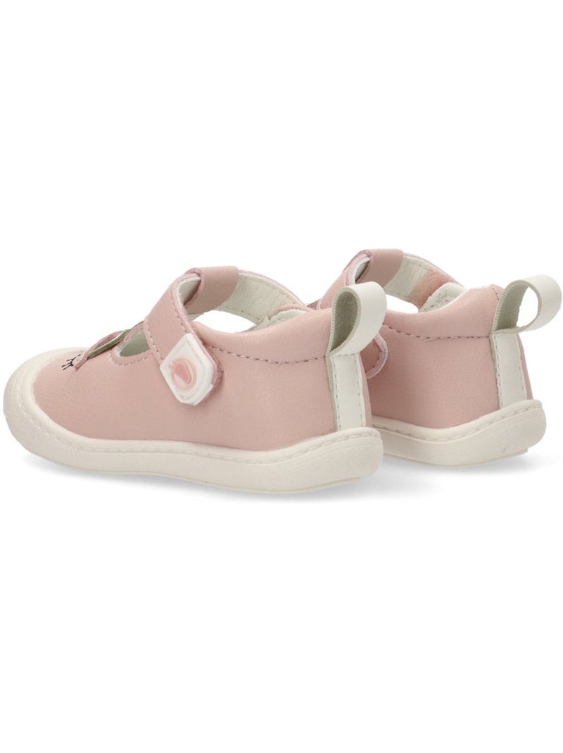 Sandalia Diario Niña Suela Plana - Conguitos Rosa - Kiabi