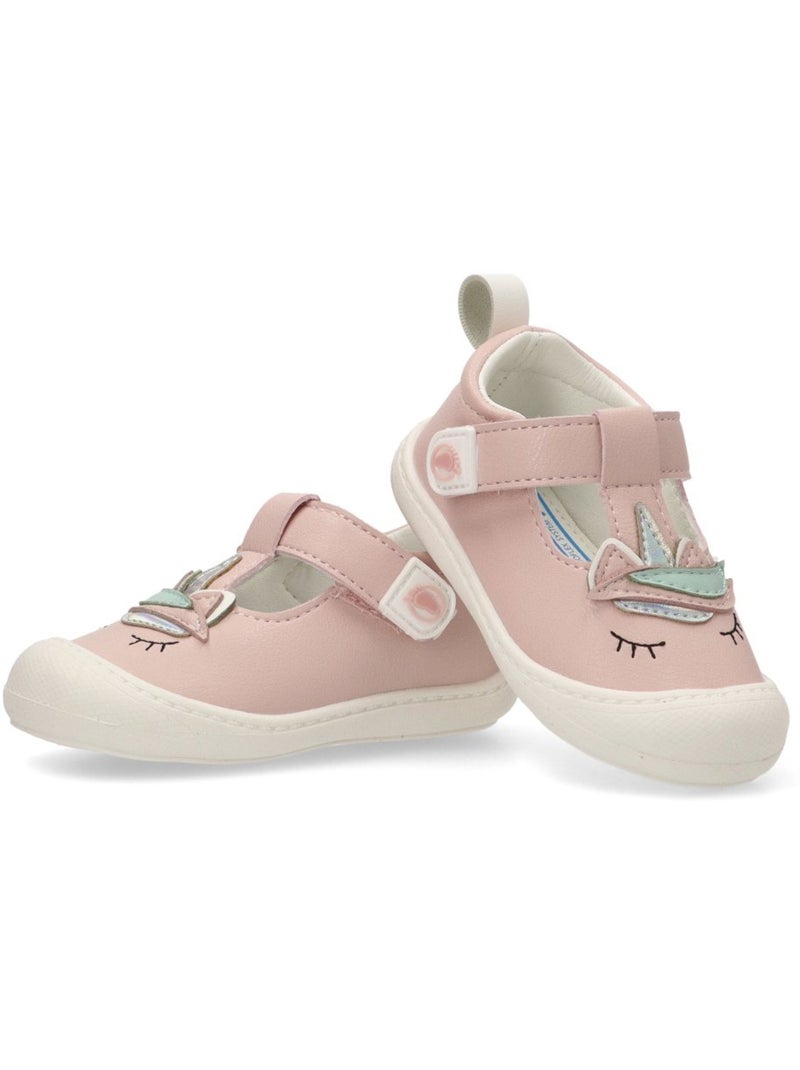 Sandalia Diario Niña Suela Plana - Conguitos Rosa - Kiabi
