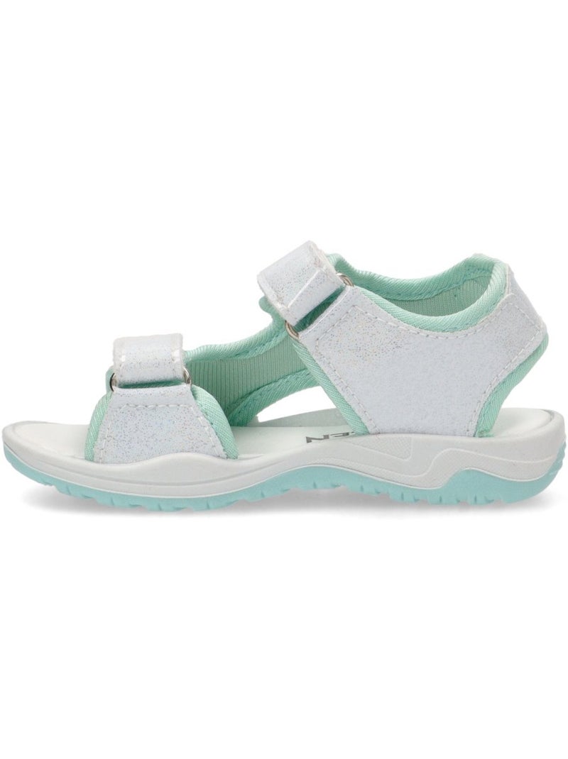 Sandalia Diario Niña Suela Plana - Leomil Blanco - Kiabi
