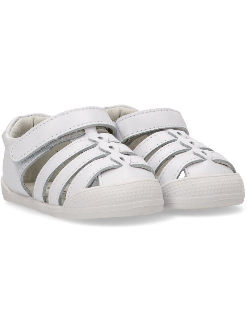 Sandalia Diario Niña Suela Plana - Luna Kids Blanco - Kiabi