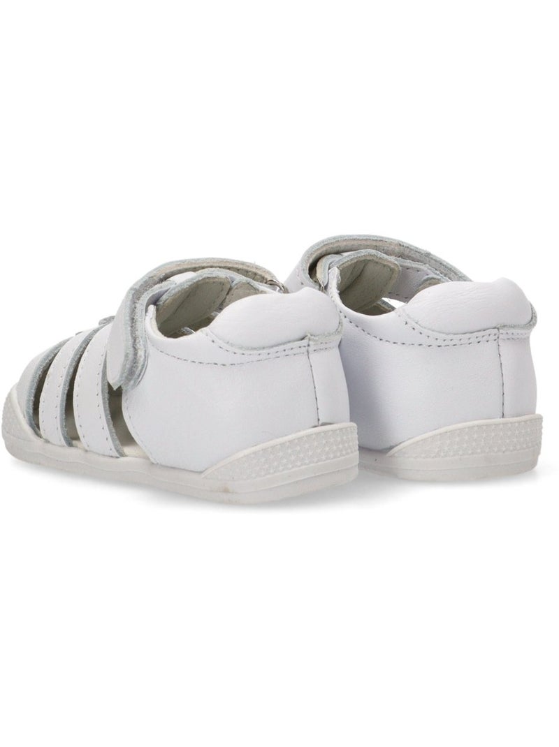 Sandalia Diario Niña Suela Plana - Luna Kids Blanco - Kiabi