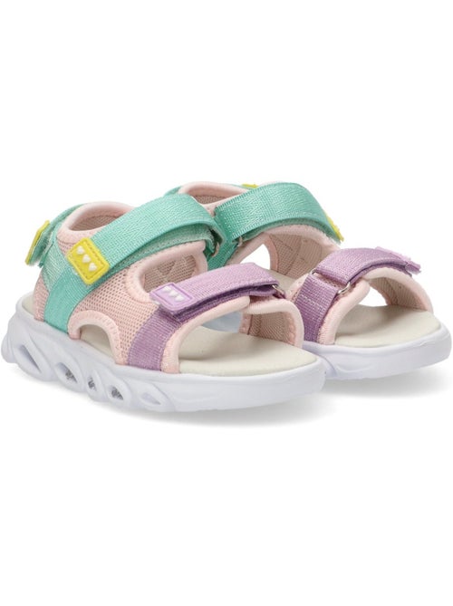 Sandalia diario niña suela plana - luna kids - Kiabi
