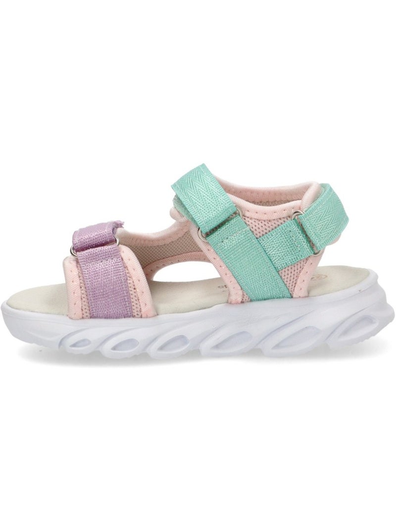 Sandalia diario niña suela plana - luna kids Multicolor - Kiabi
