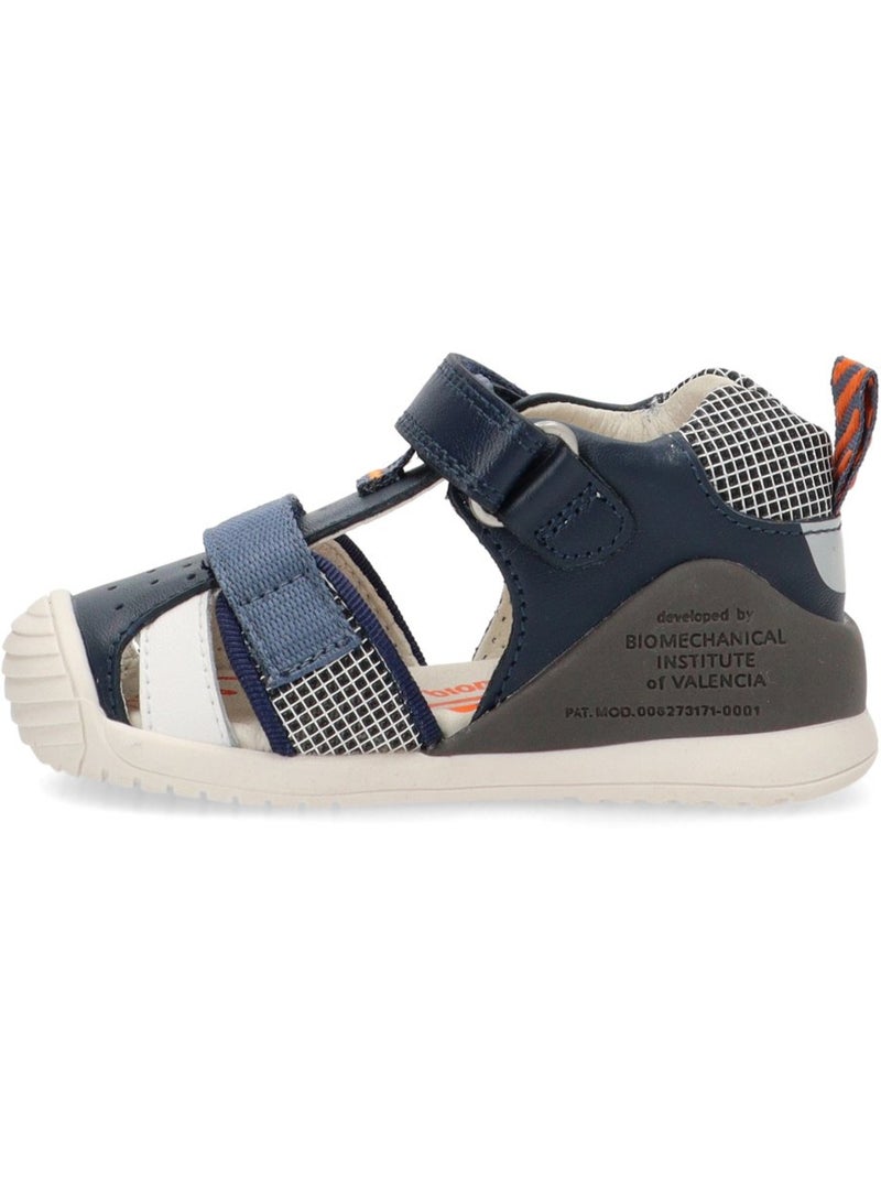 Sandalia Diario Niño Suela Plana - Biomecanics Azul - Kiabi