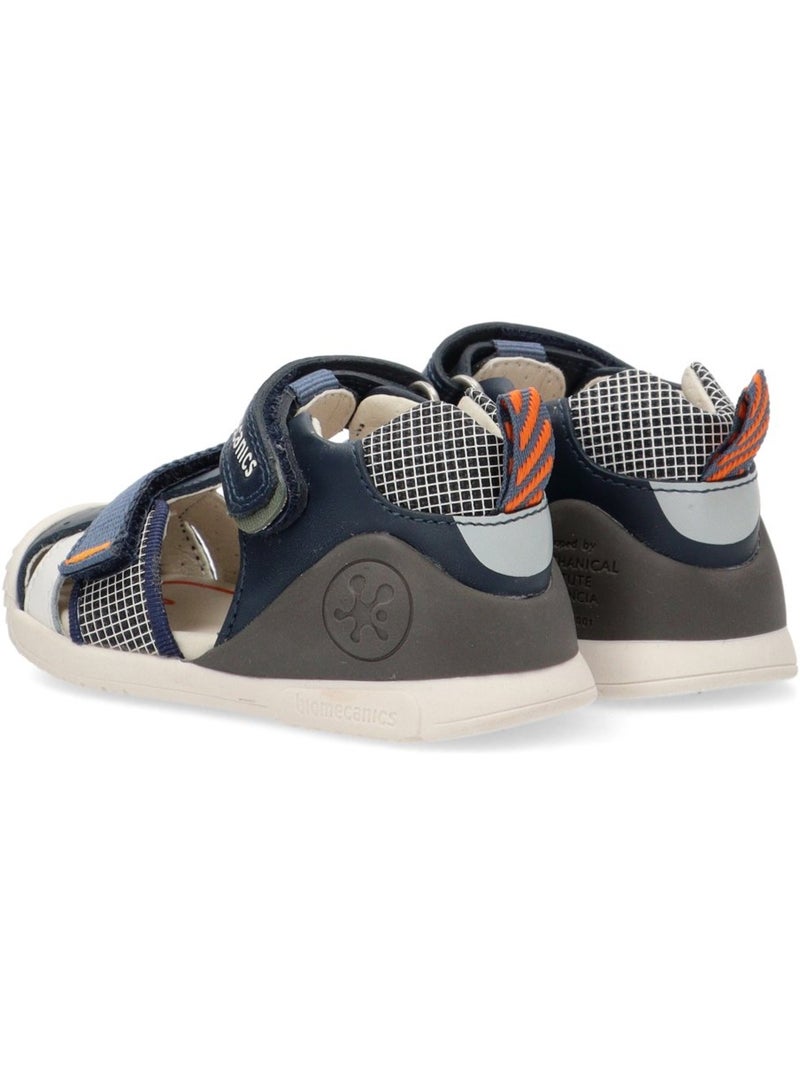 Sandalia Diario Niño Suela Plana - Biomecanics Azul - Kiabi